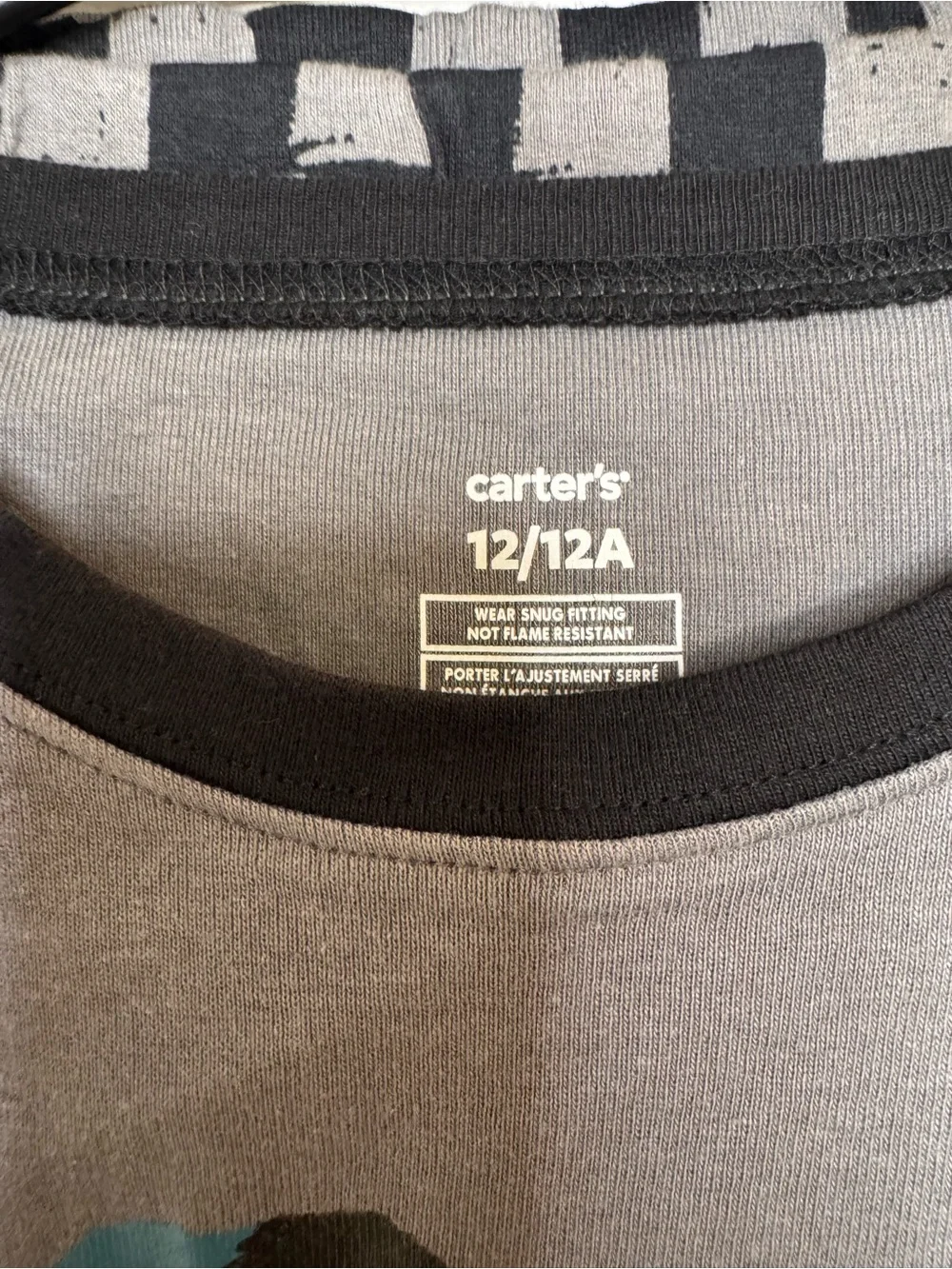 Carter's Black & Gray Skateboard Graphic Tees - Pack of 2